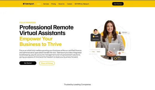 TalentPort website