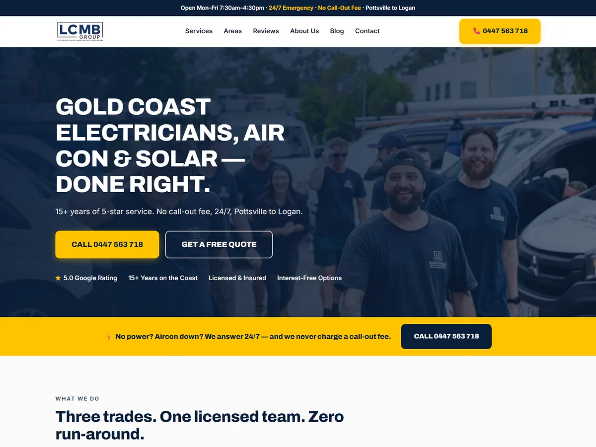 New LCMB Group website built by Veblen